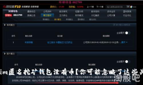 Tokenim匿名挖矿钱包没有币？你可能忽略了这些关键点！