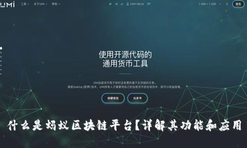 什么是蚂蚁区块链平台？详解其功能和应用